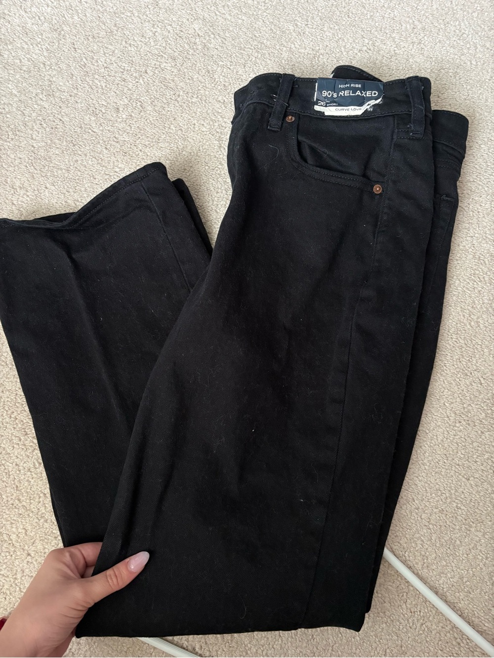 Abercrombie & Fitch Black High-Rise Women’s Jeans